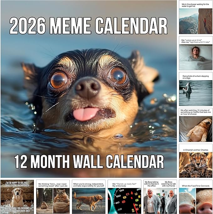 2026 Meme Calendar