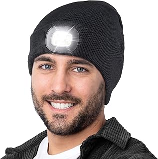 Beanie with LED Light